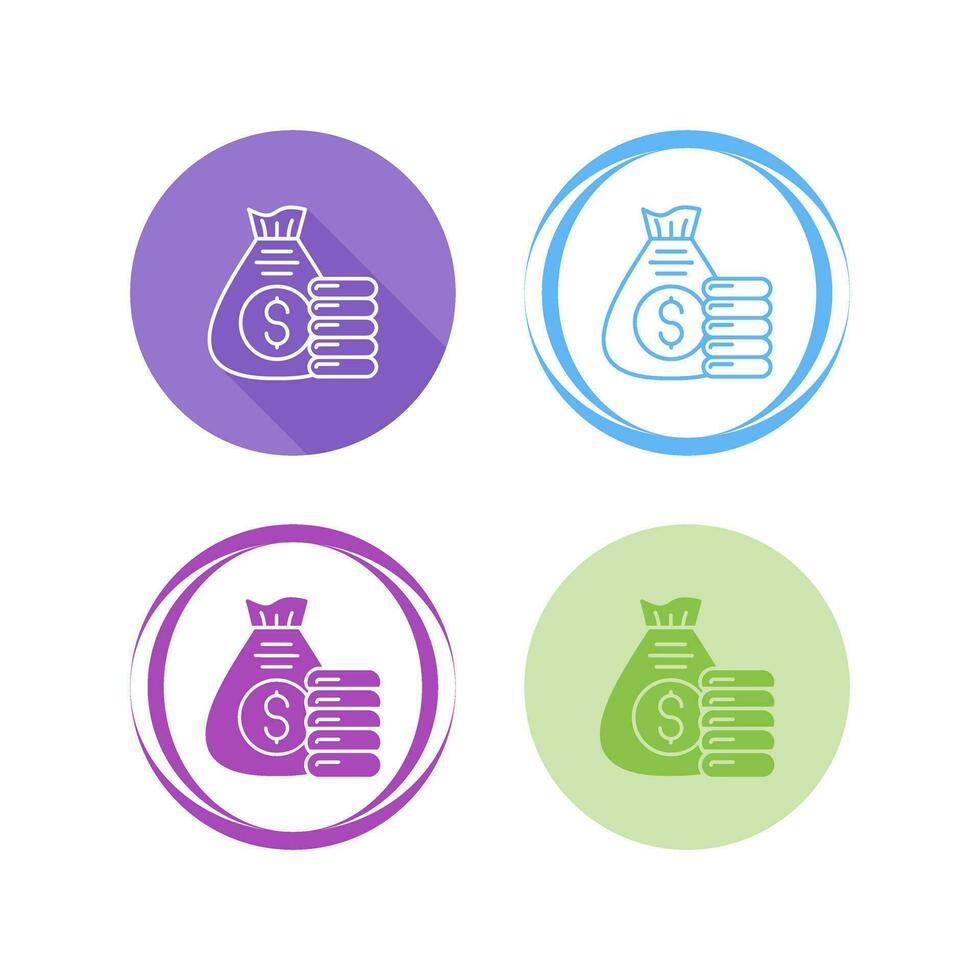 Money Bag Vector Icon