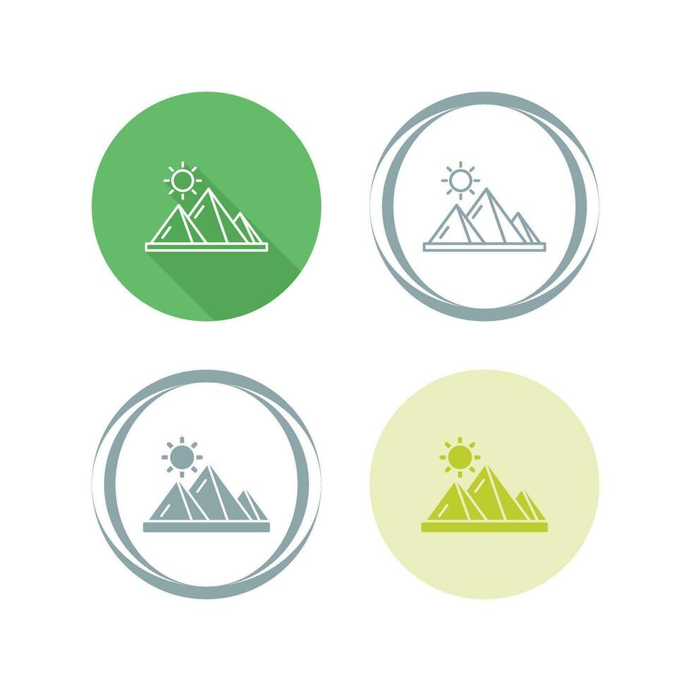 Pyramid Vector Icon