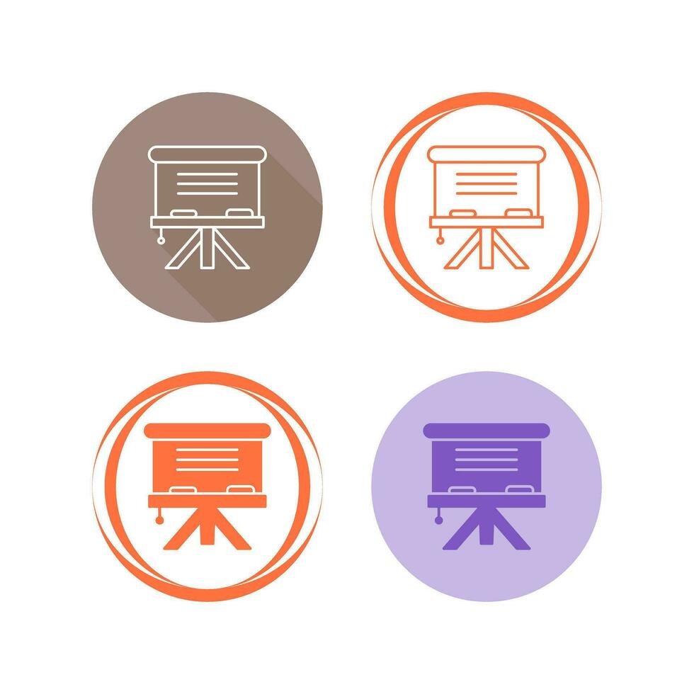 Whiteboard Vector Icon