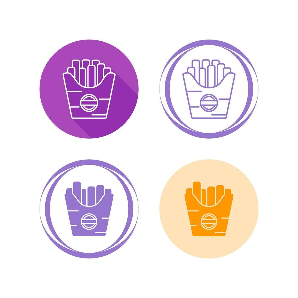 French Fries Vector Icon