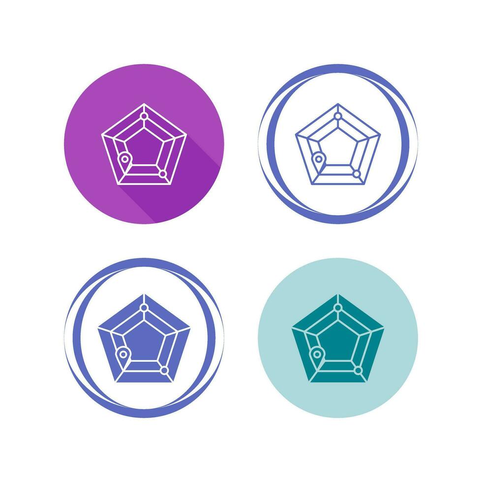 Radar Vector Icon