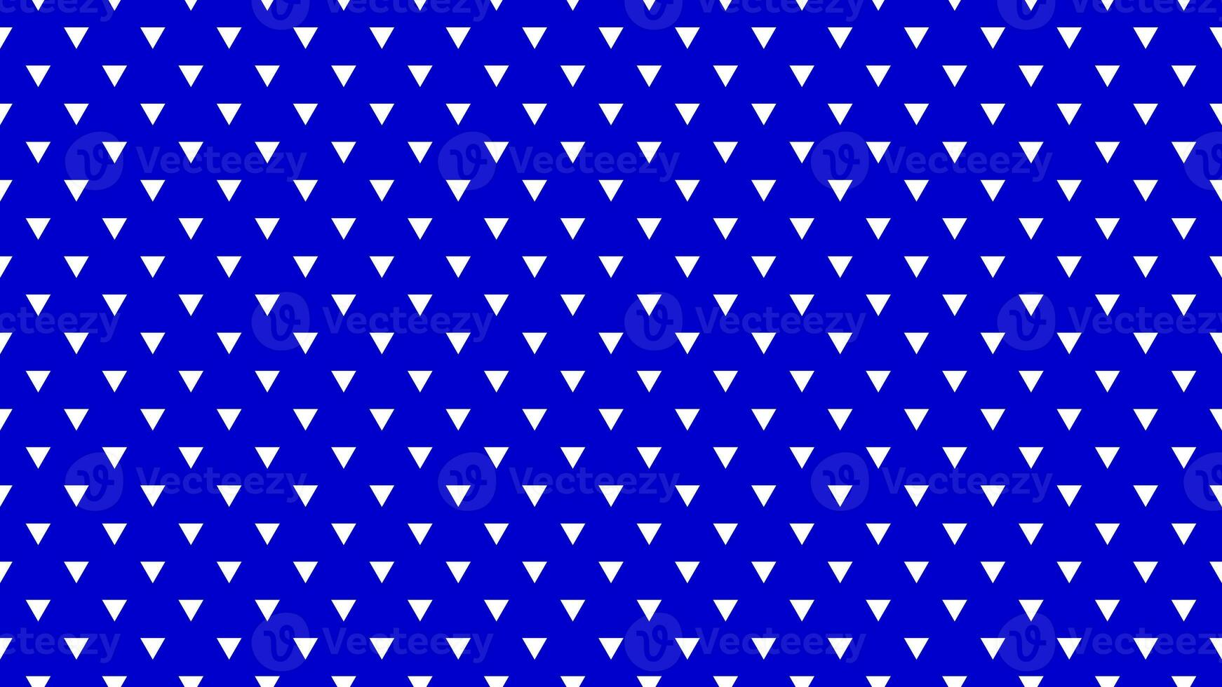 white color triangles over medium blue background photo