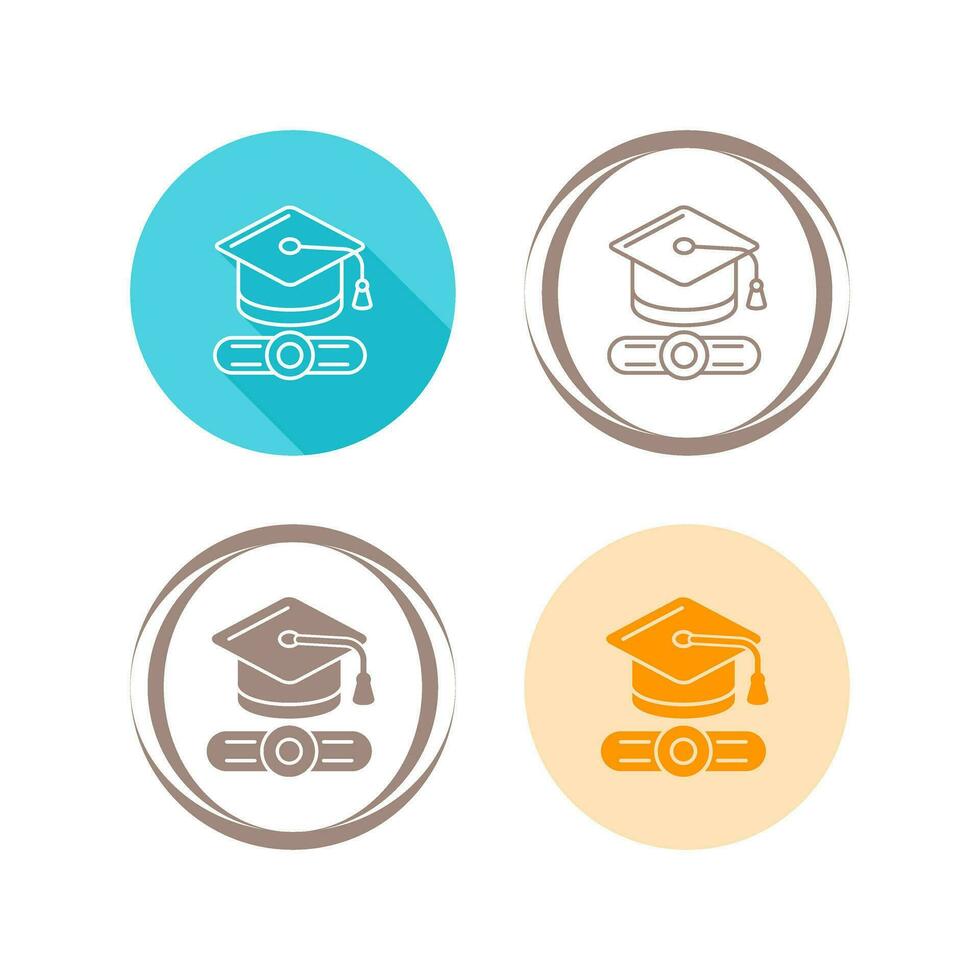 Graduated Vector Icon