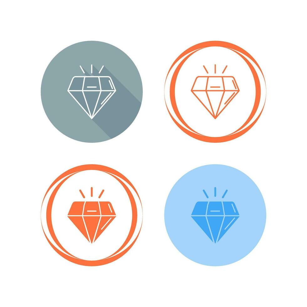Diamond Vector Icon