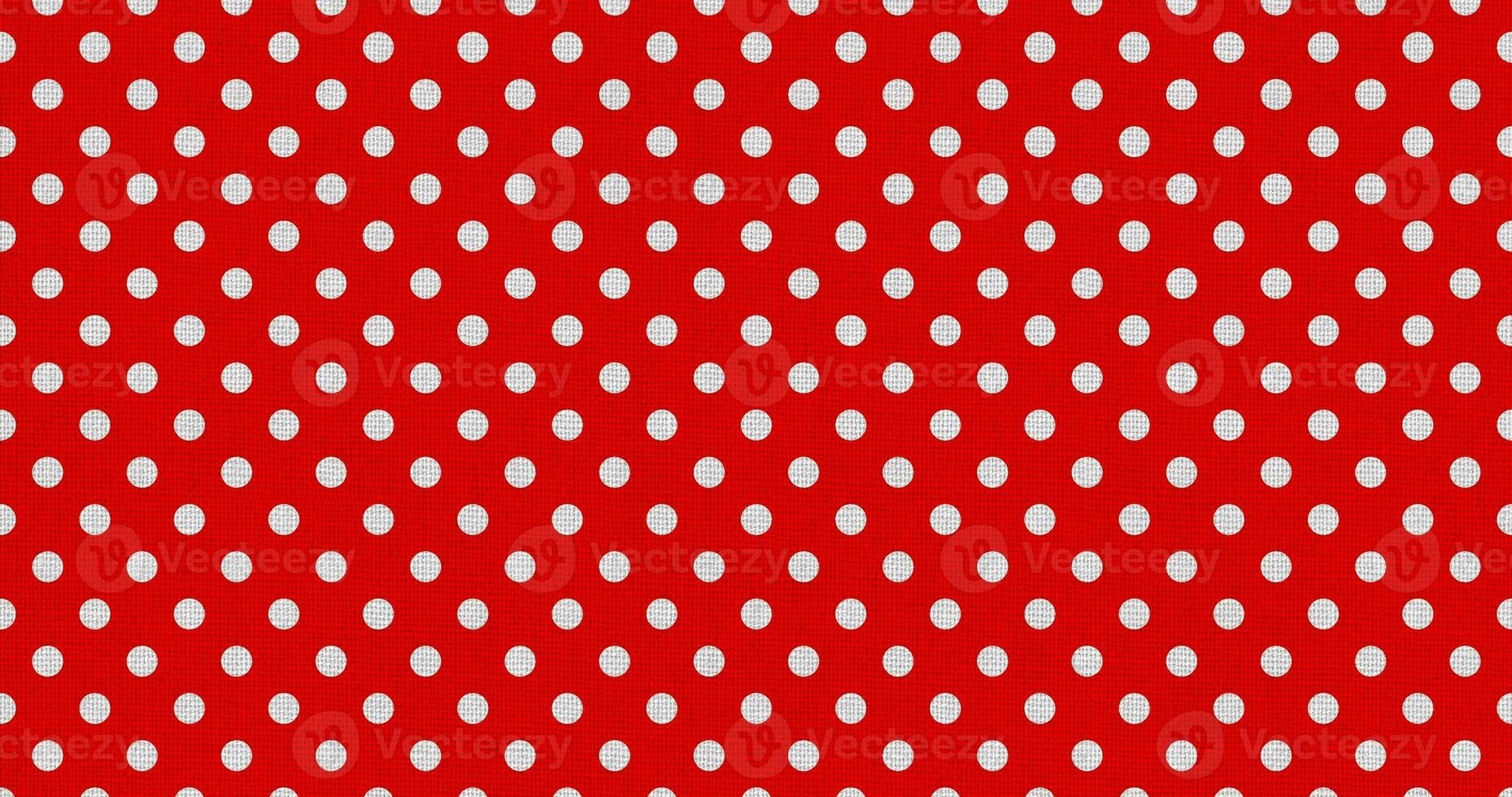 white red color polka dots fabric photo