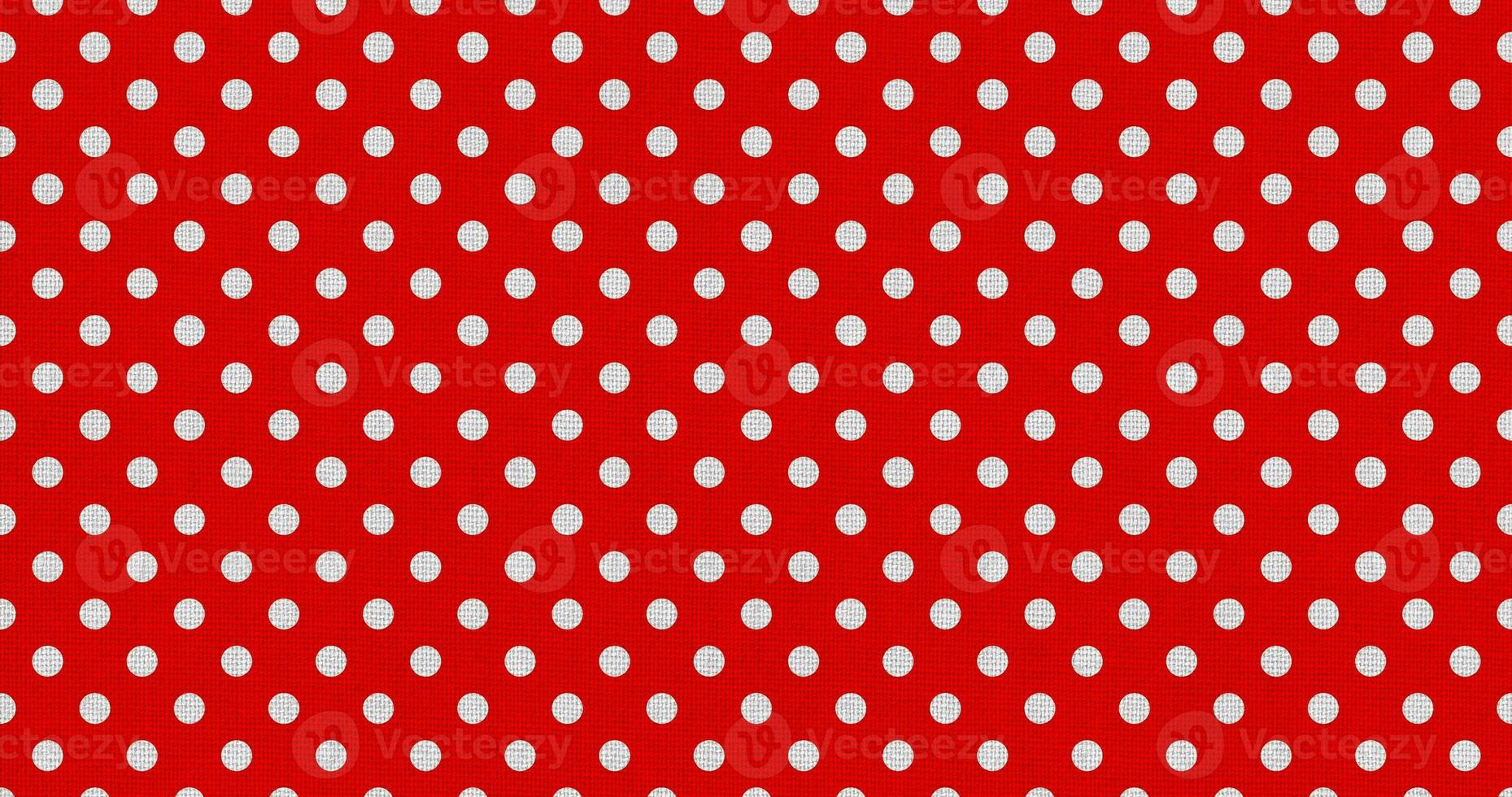 white red color polka dots fabric photo