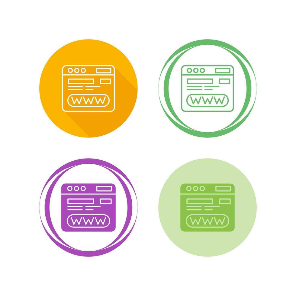 Browser Vector Icon