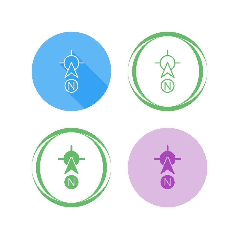 North Vector Icon