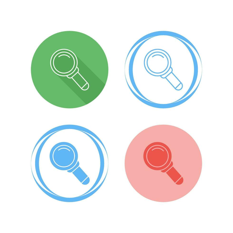 Magnifying Glass Vector Icon