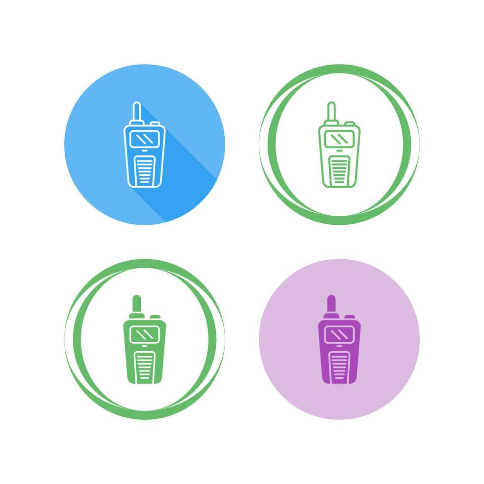 Walkie Talkie Vector Icon