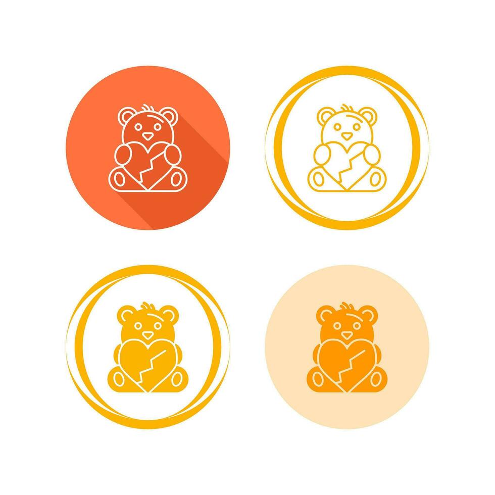 Teddy Bear Vector Icon