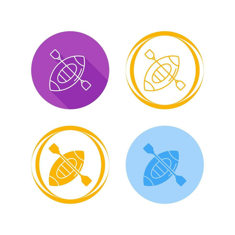 Kayak Vector Icon