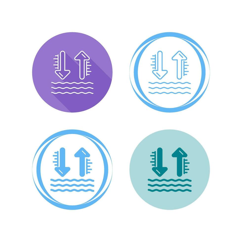 High Tide Vector Icon