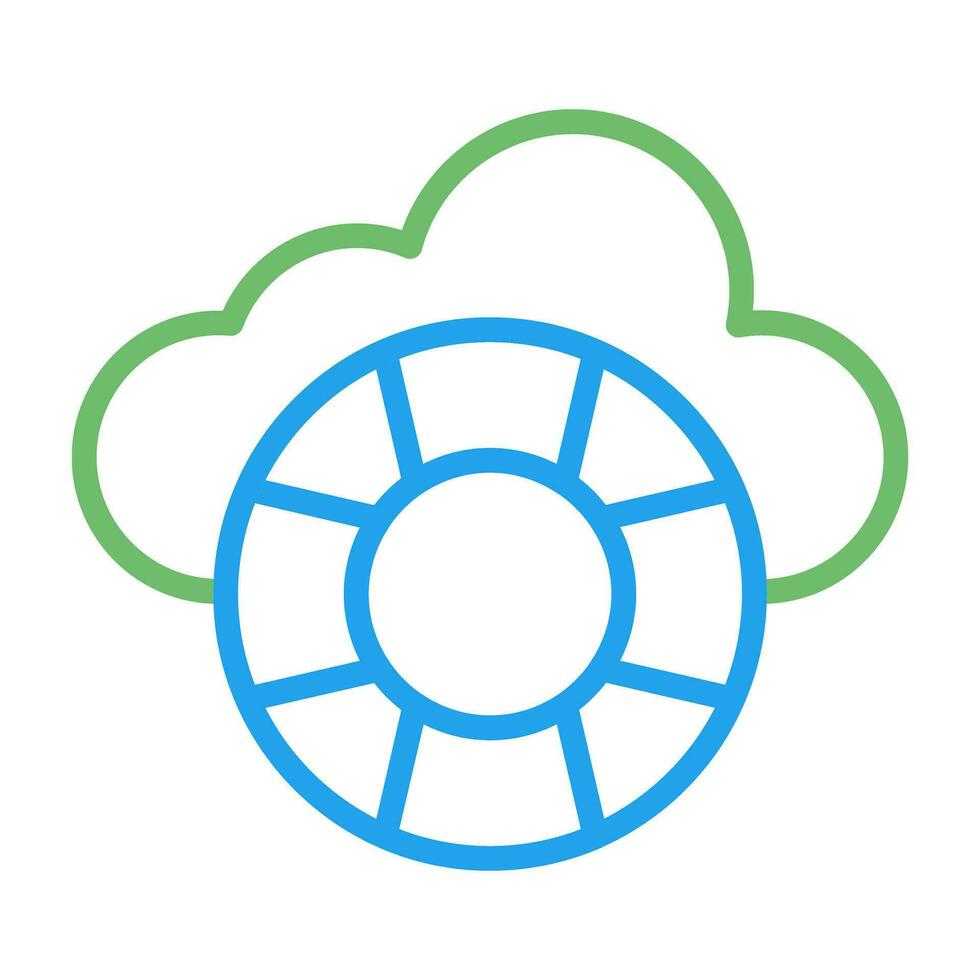 Disaster Recovery Vector Icon