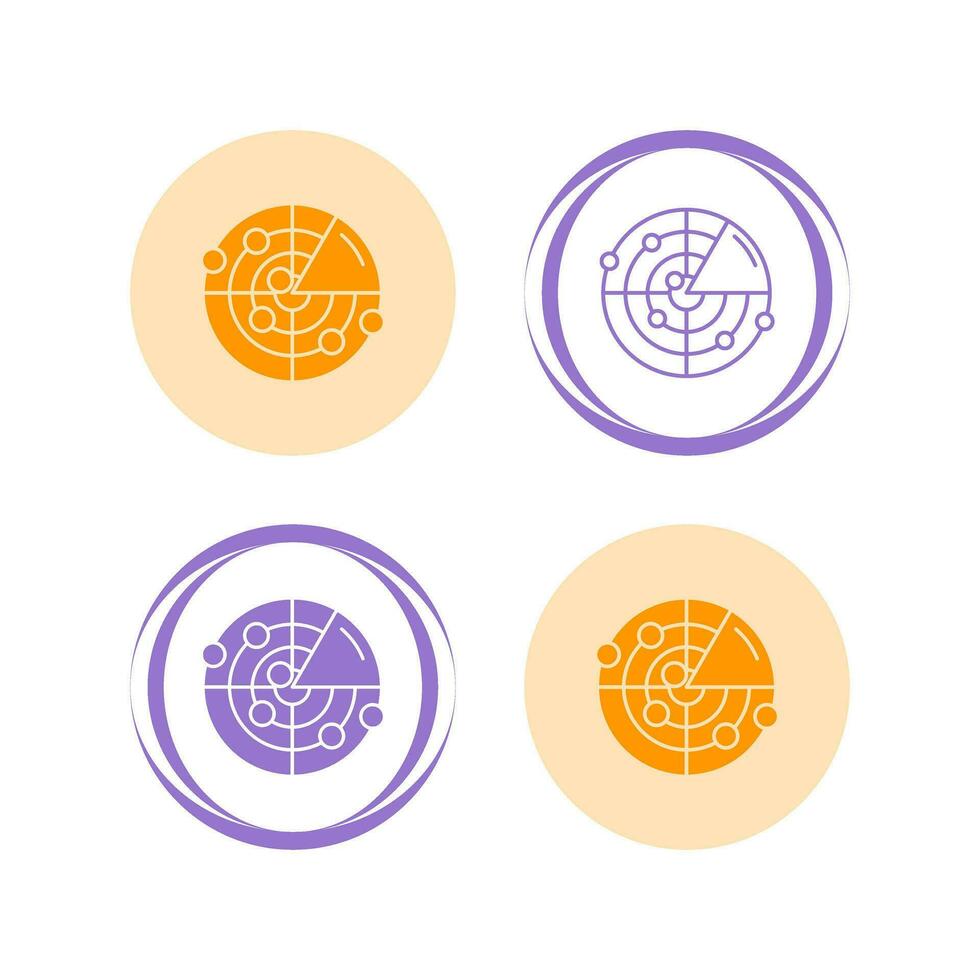 Radar Vector Icon