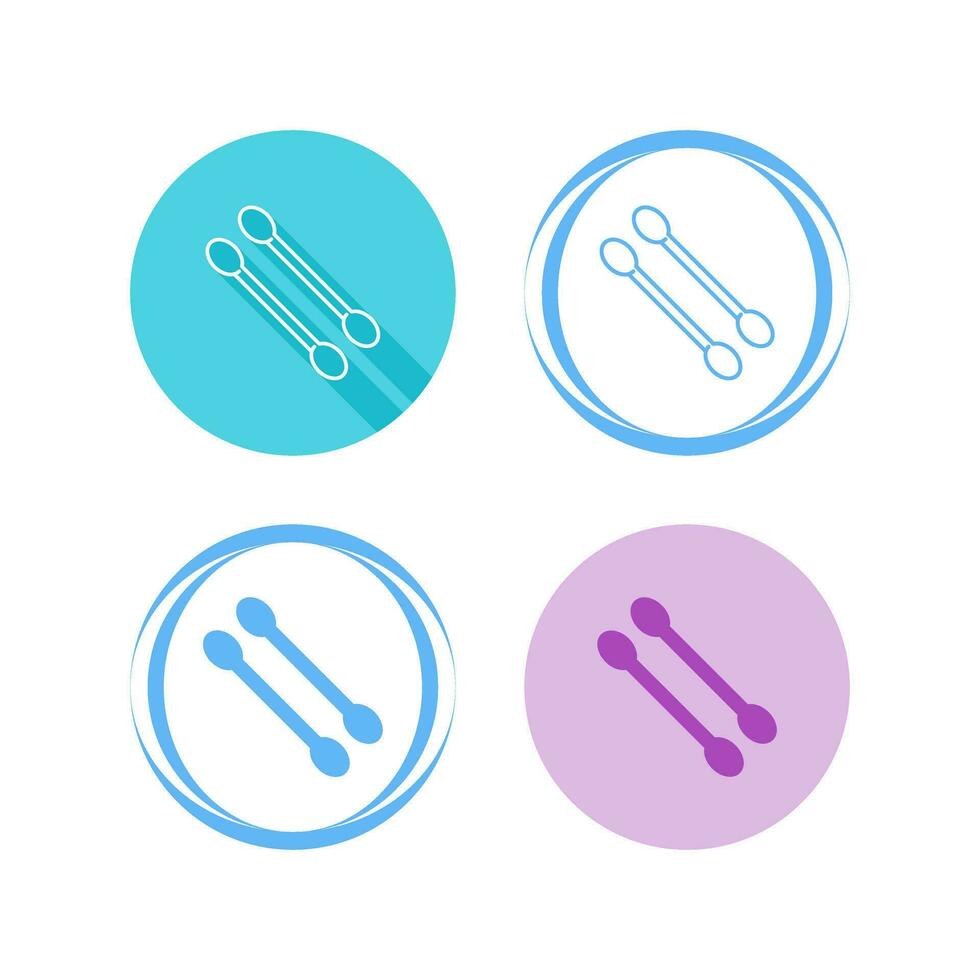 Cotton Bud Vector Icon