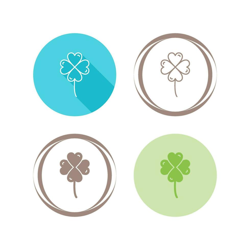 Clover Vector Icon