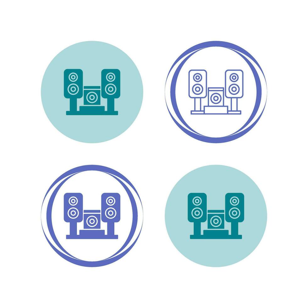 Music System Vector Icon