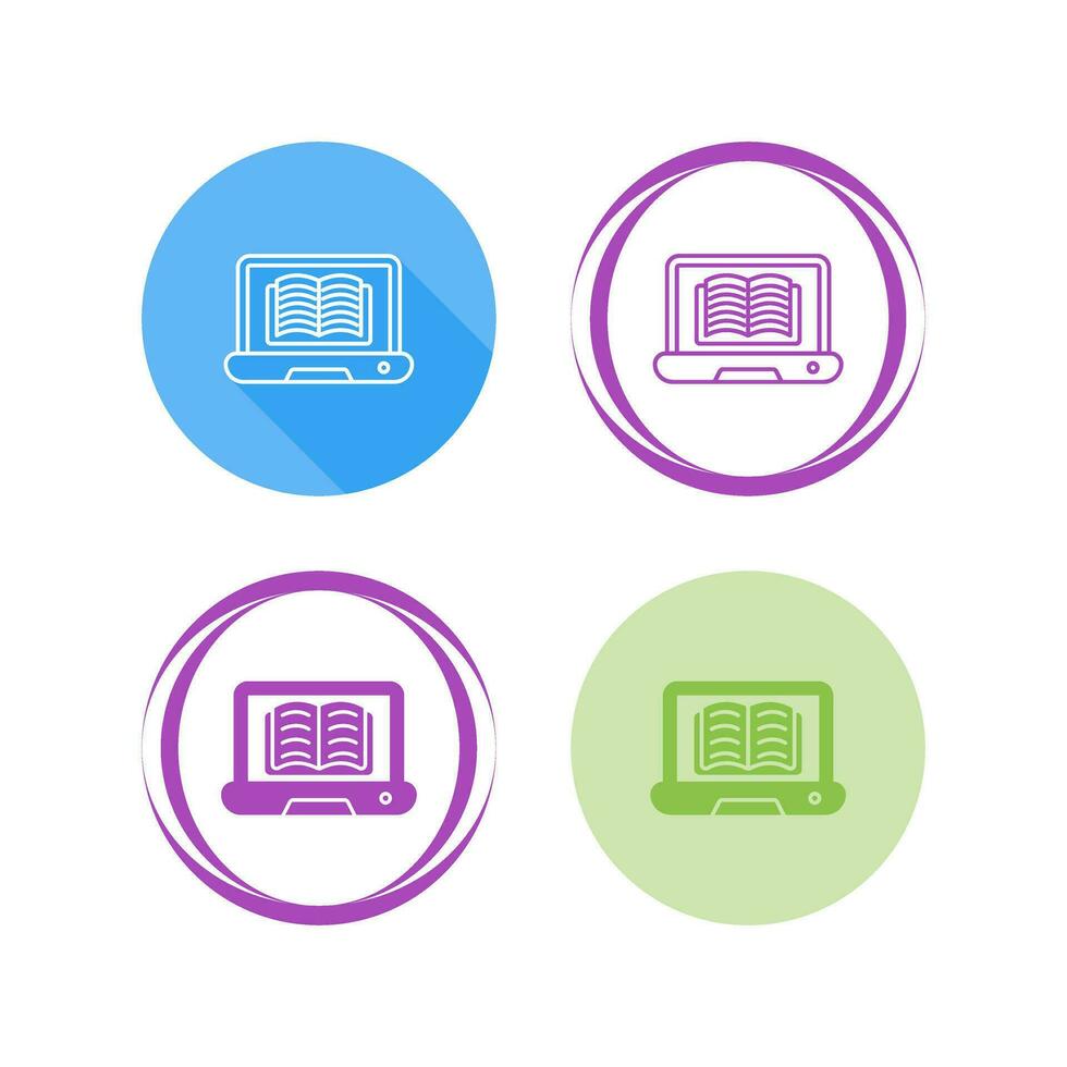 Online Library Vector Icon