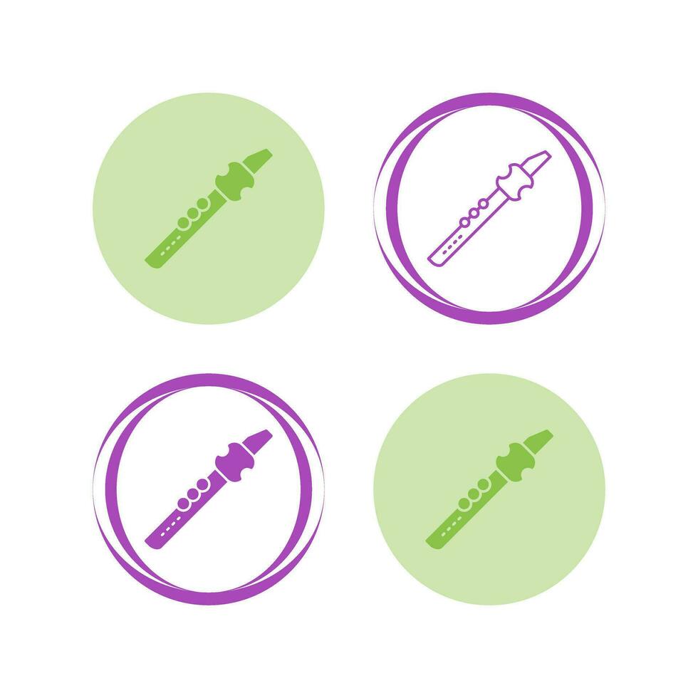 Flute Vector Icon