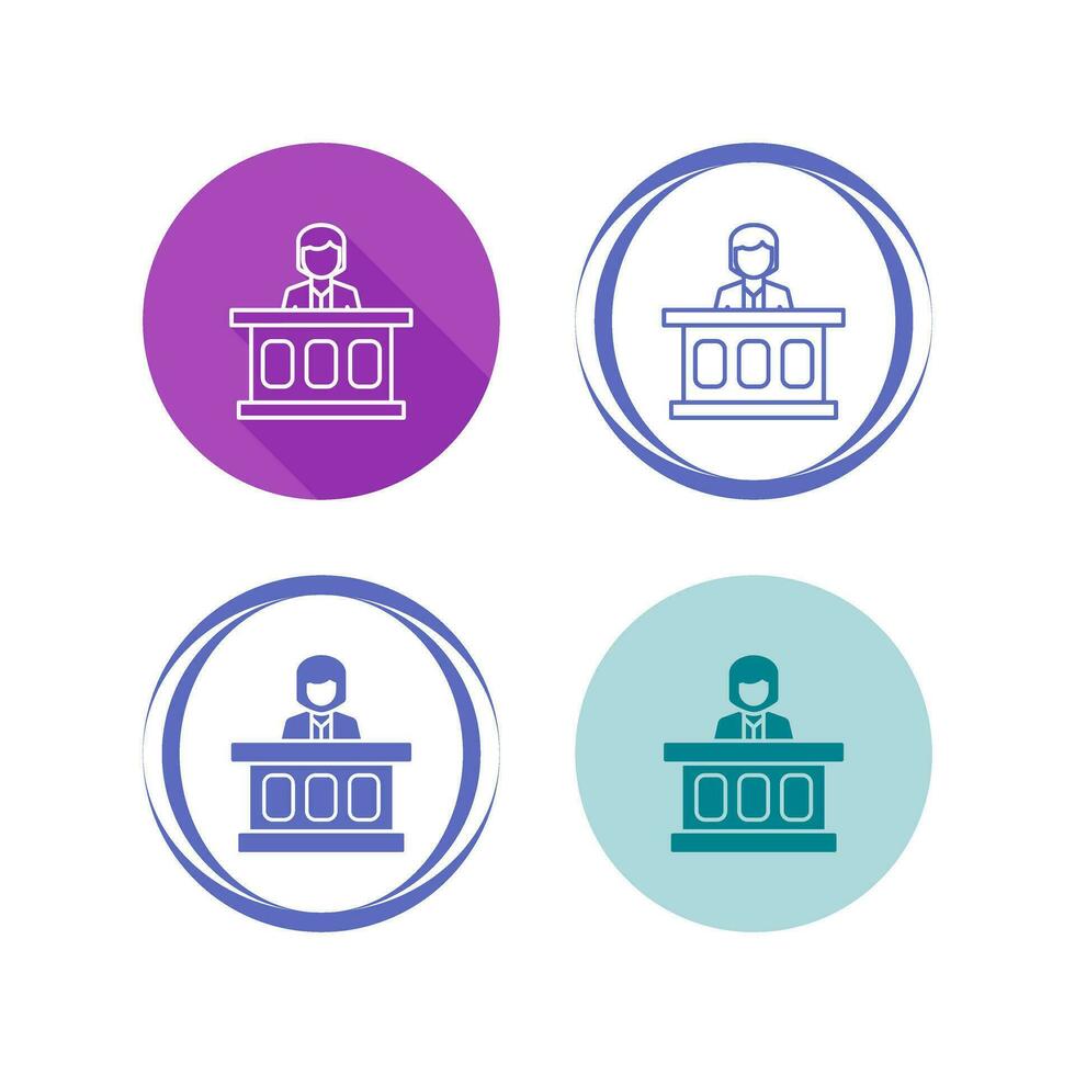 Jury Vector Icon