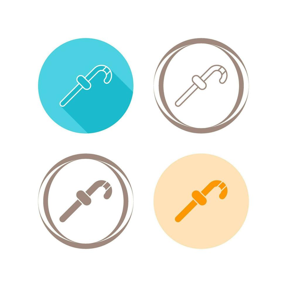 Walking Stick Vector Icon