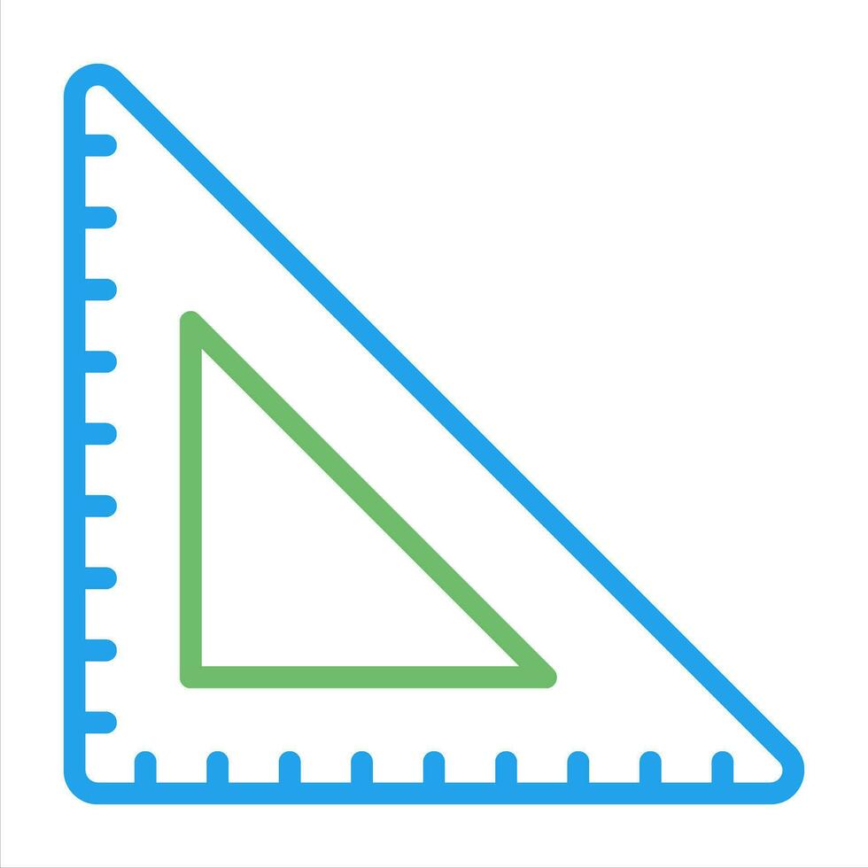 Set Square Vector Icon