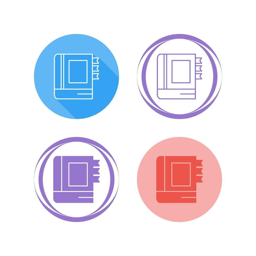 Diary Vector Icon