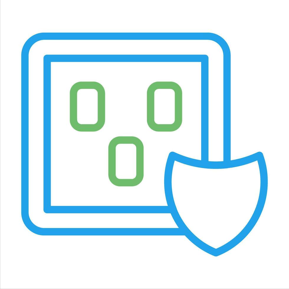 Surge Protector Vector Icon