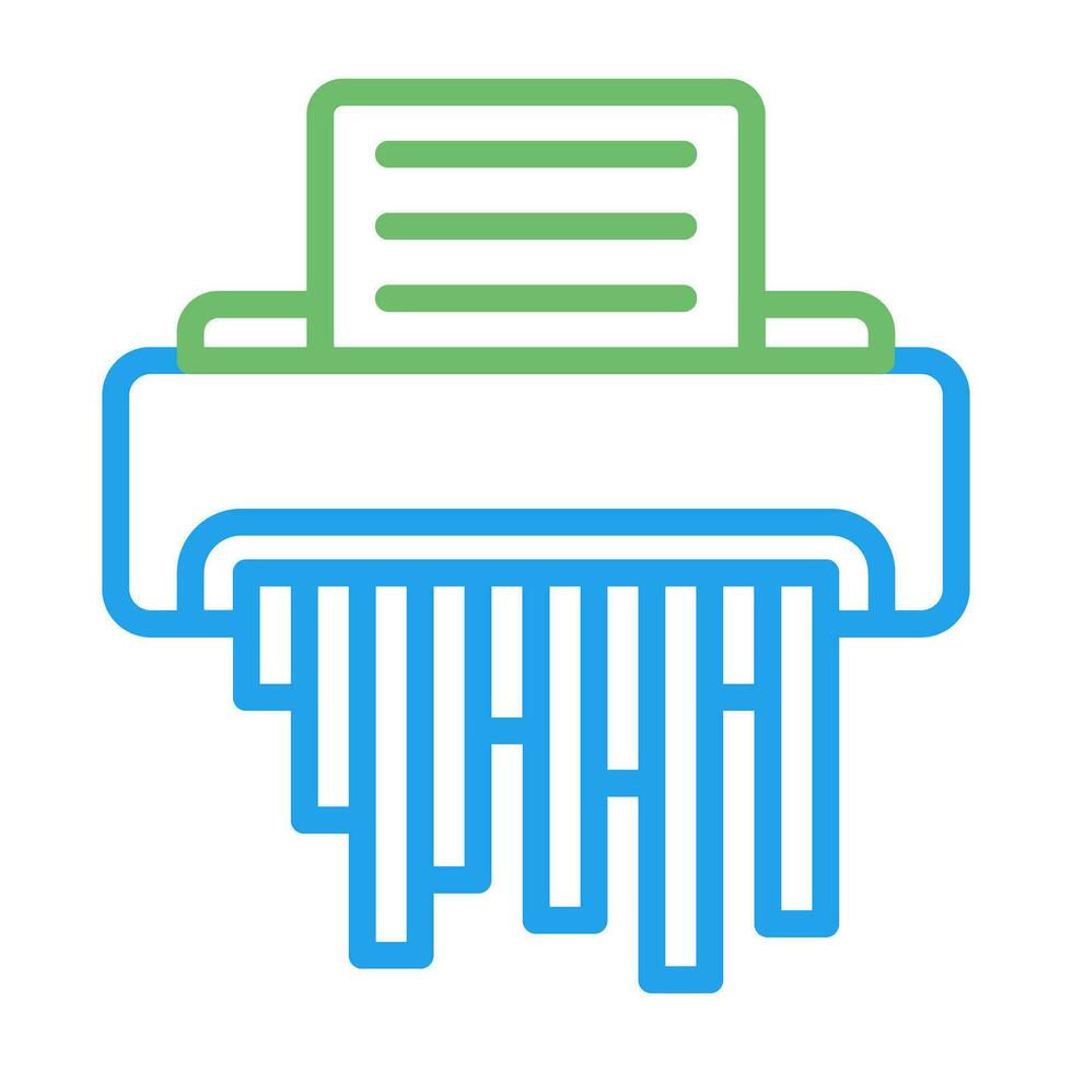 Shredder Vector Icon