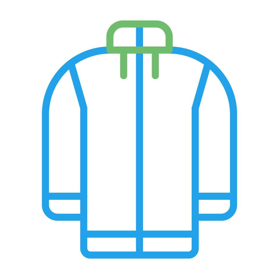 Fleece jacket Vector Icon