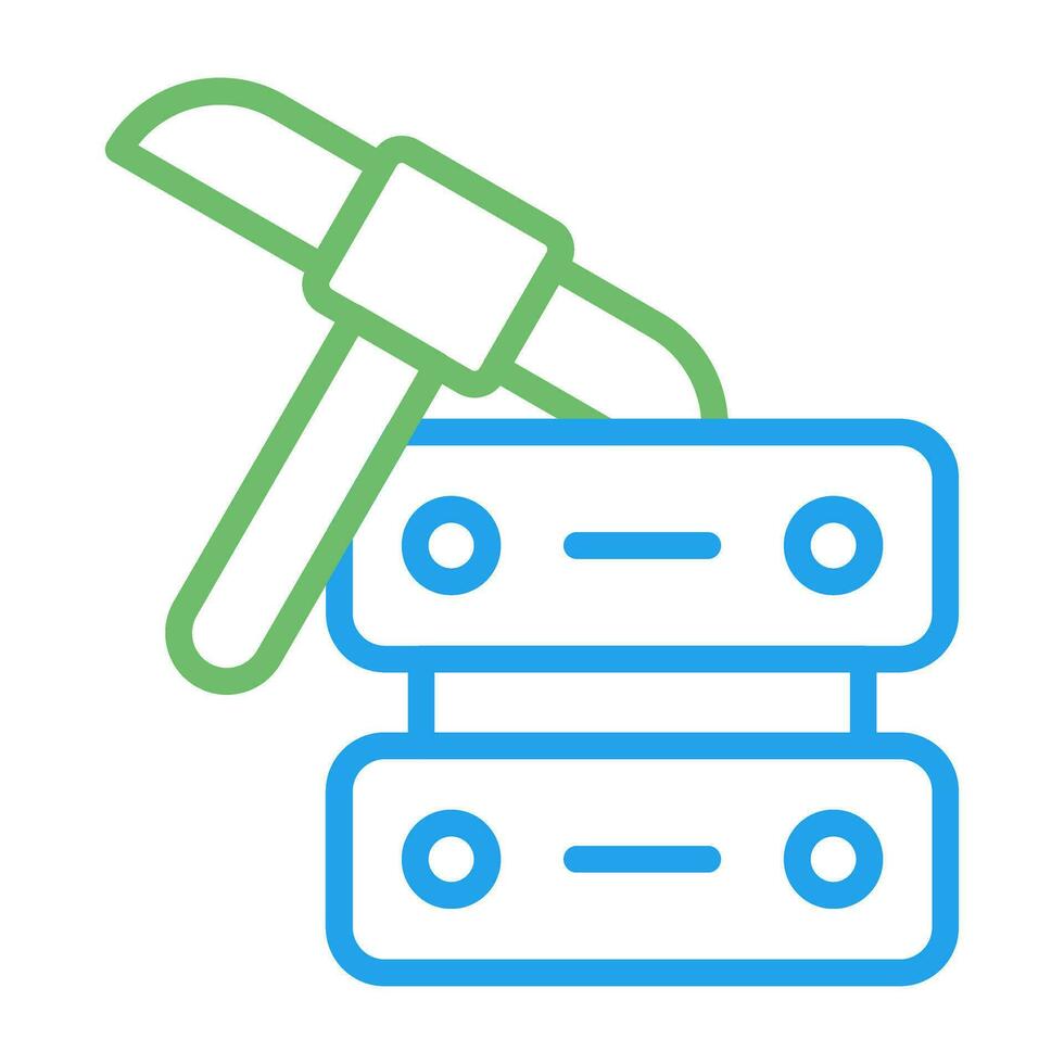 Data Mining Vector Icon