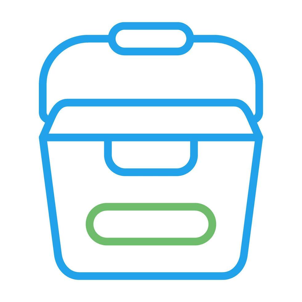 Portable water container Vector Icon