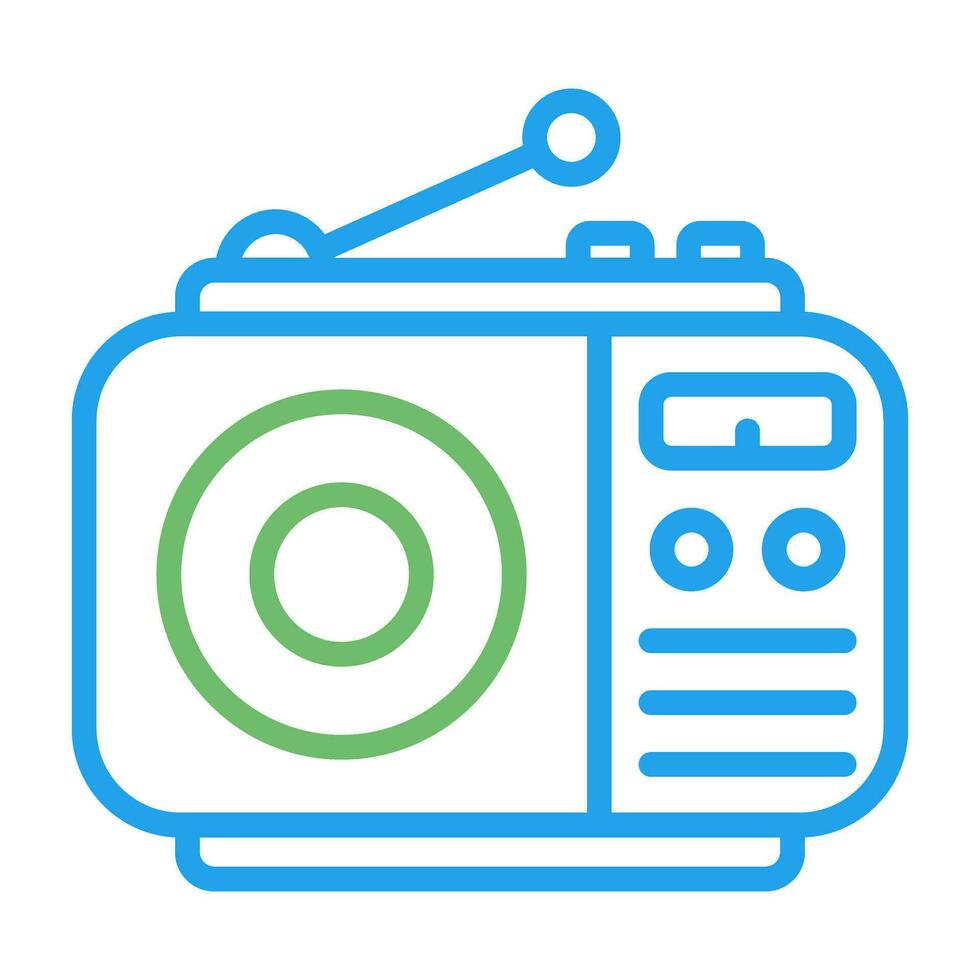 Radio Vector Icon