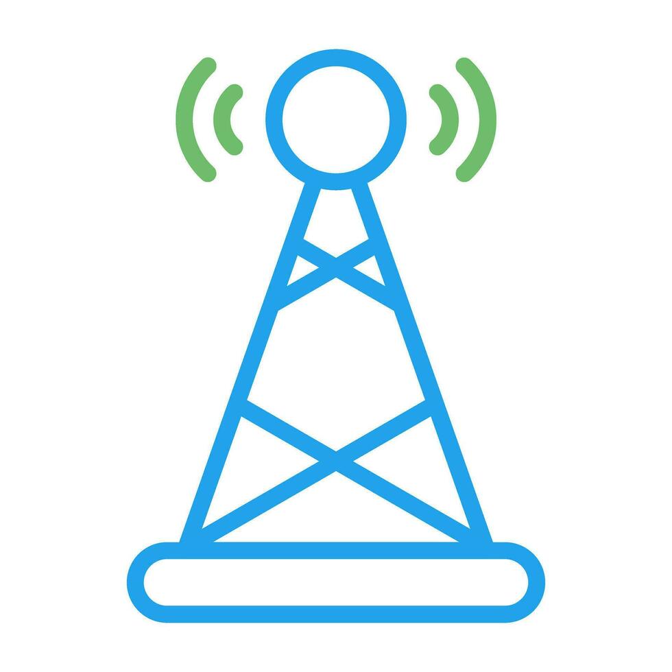 Bluetooth FM Transmitter Vector Icon