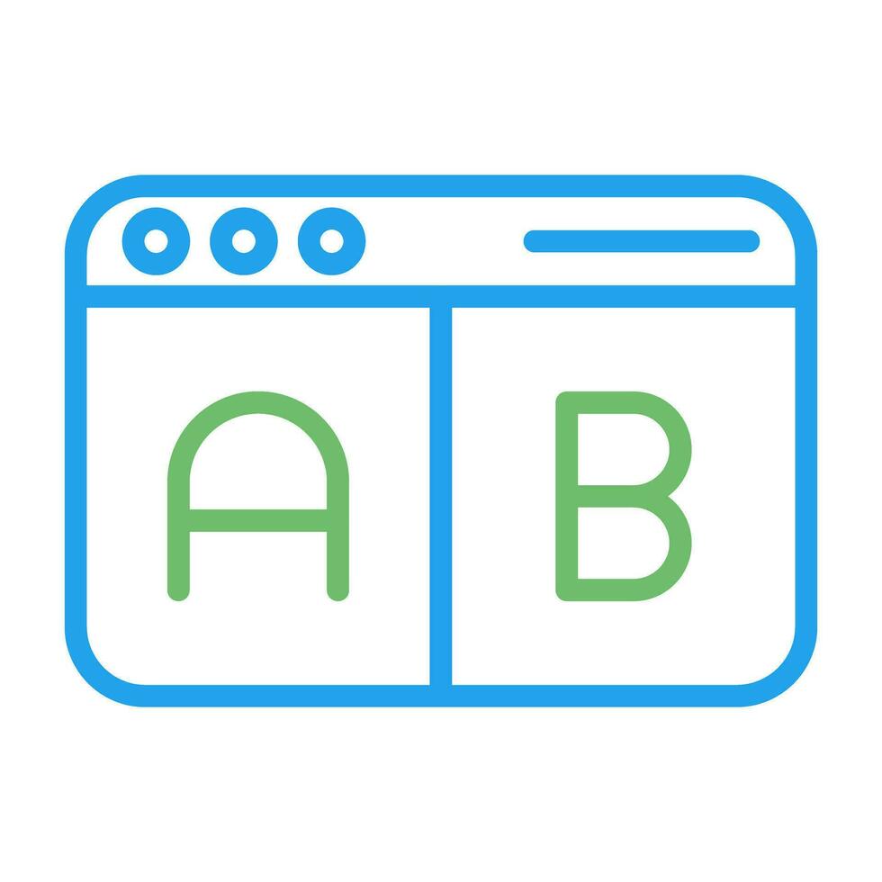 Multivariate Testing Vector Icon