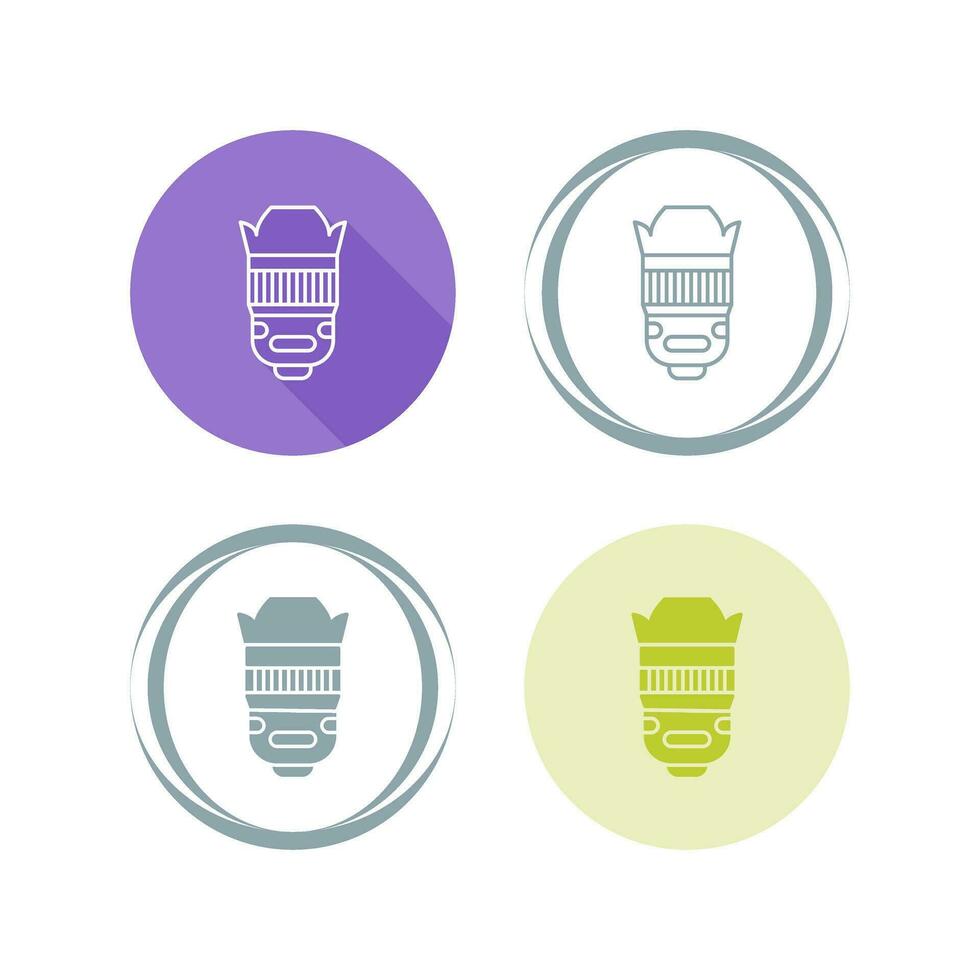 Camera Lens Vector Icon