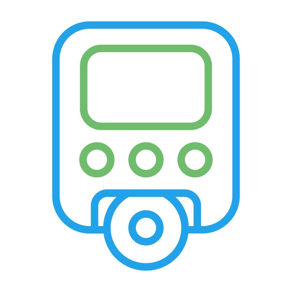 Portable DVD Player Vector Icon