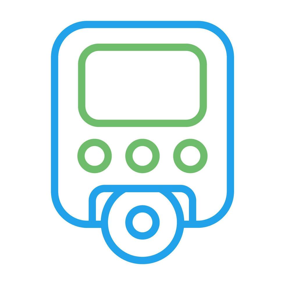 Portable DVD Player Vector Icon