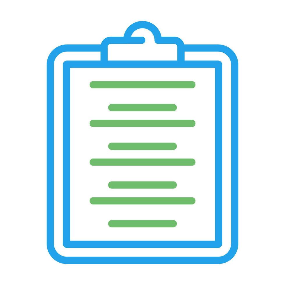 Writing Pad Vector Icon