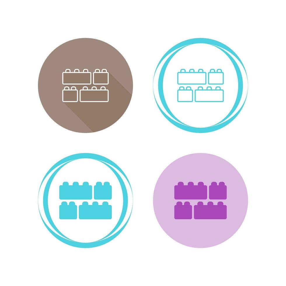Toy Blocks Vector Icon
