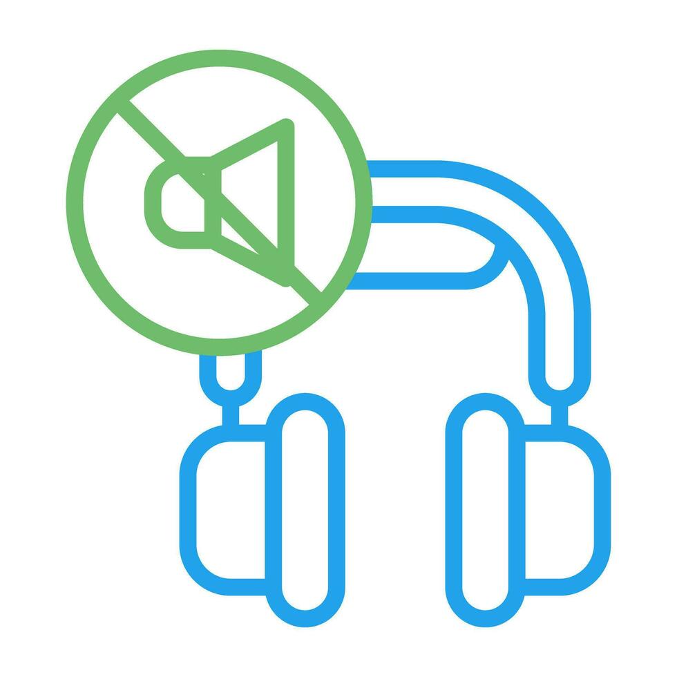 Noise-Canceling Headphones Vector Icon