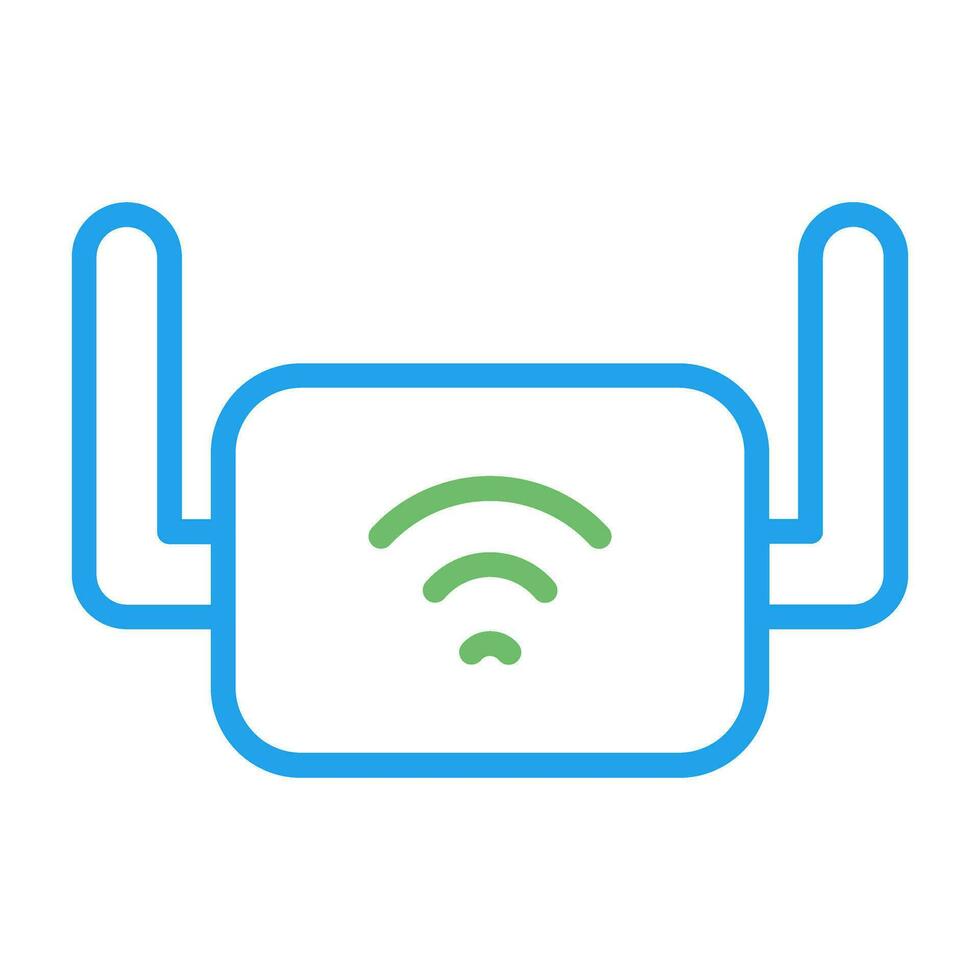 Wi-Fi Range Extender Vector Icon