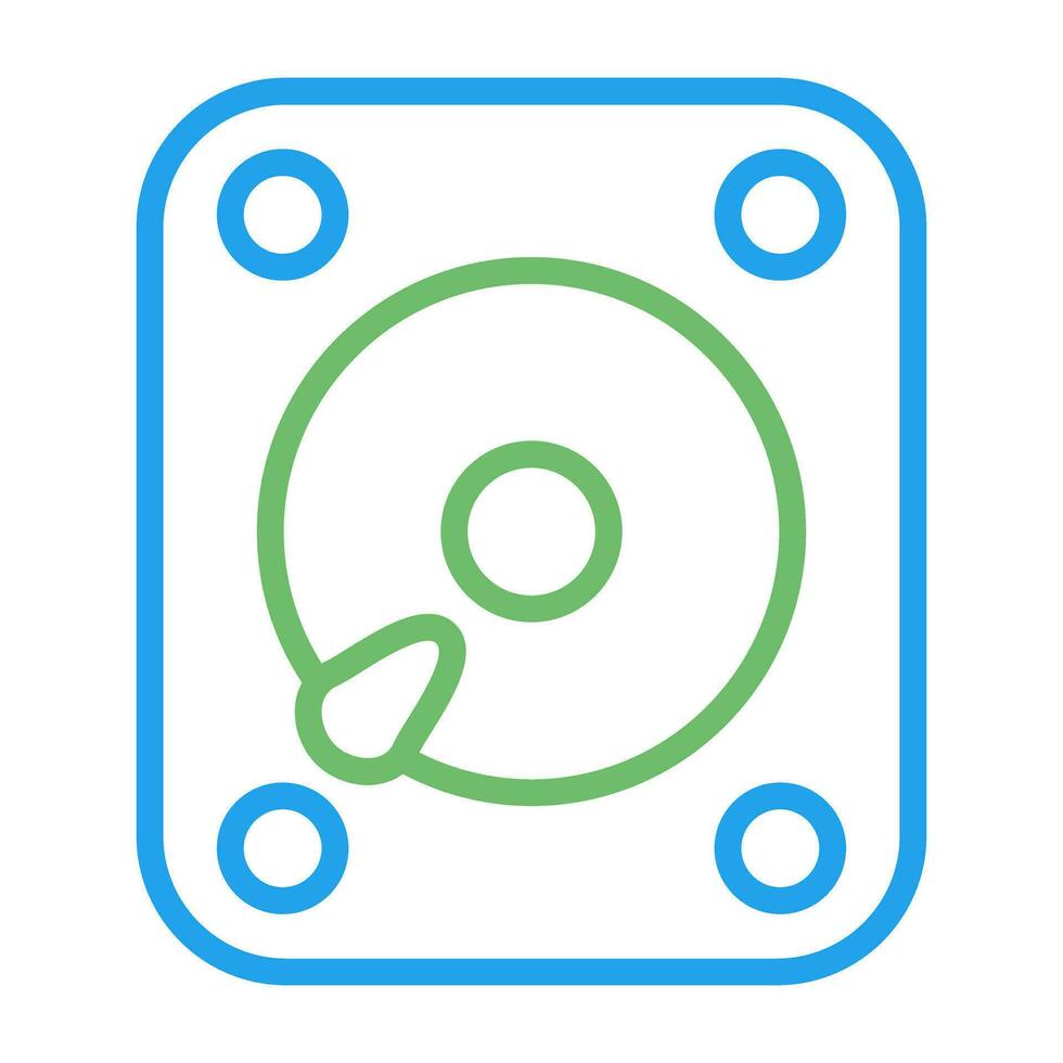 External Hard Drive Vector Icon