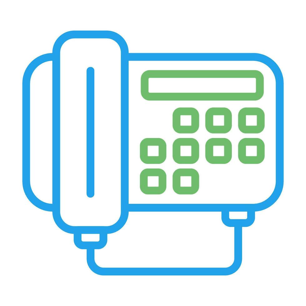 Fax Machine Vector Icon