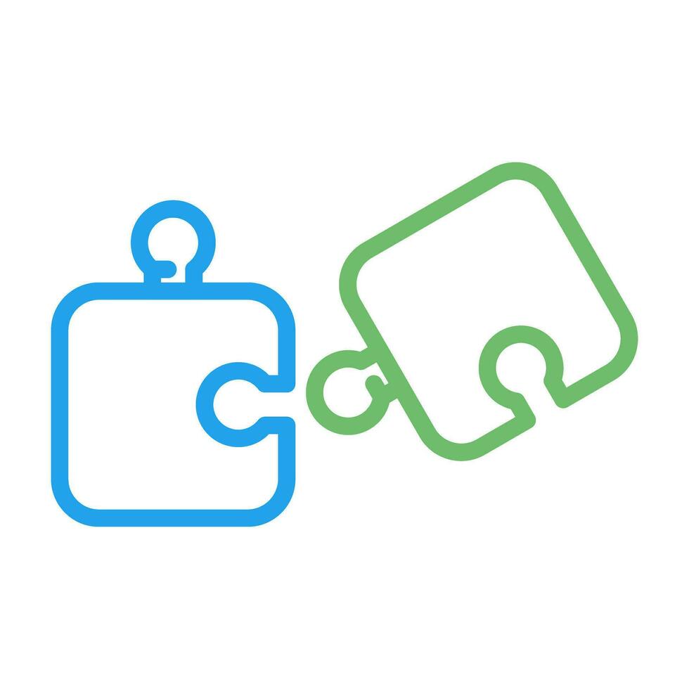 Jigsaw puzzle Vector Icon