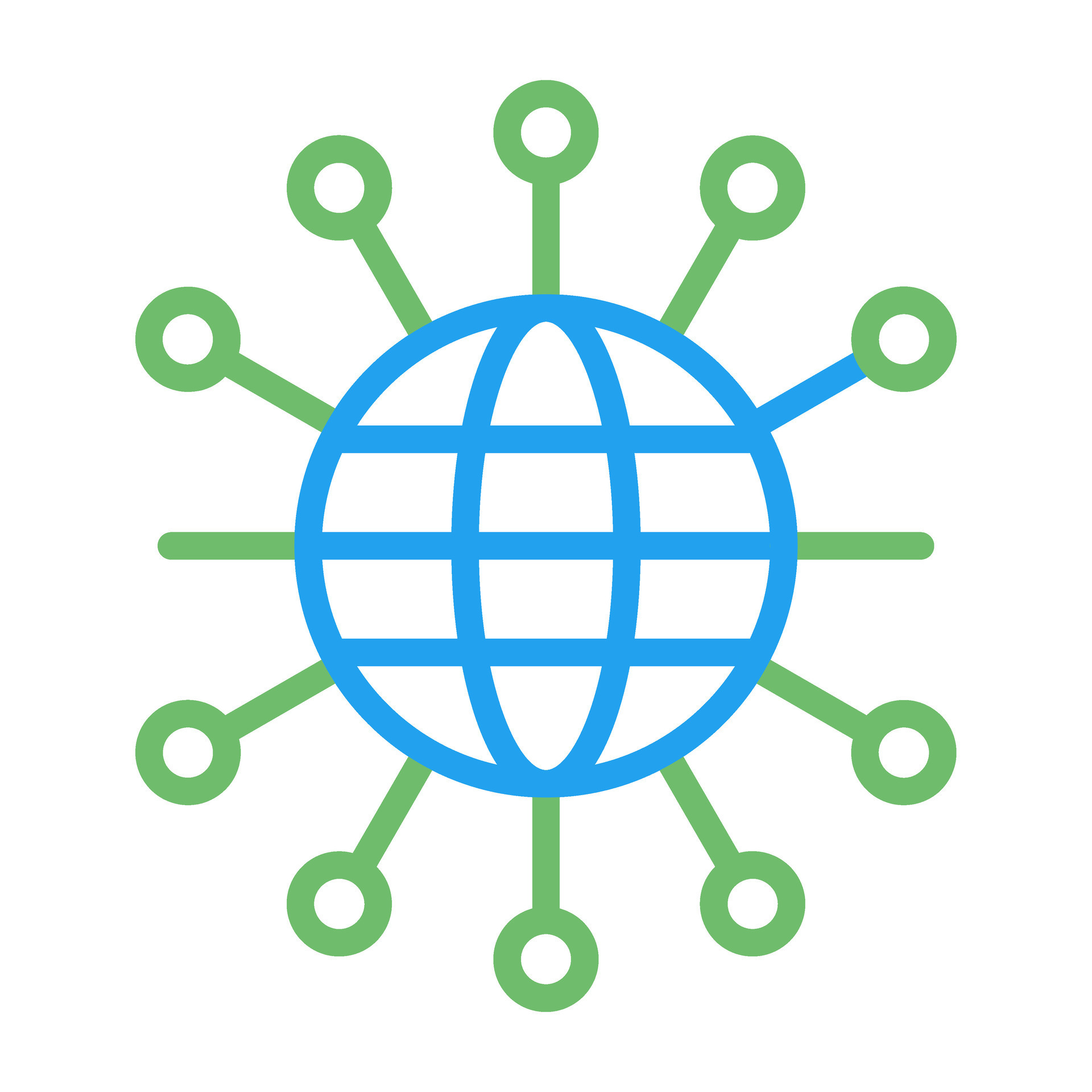 Network Topology Vector Icon 26665881 Vector Art at Vecteezy