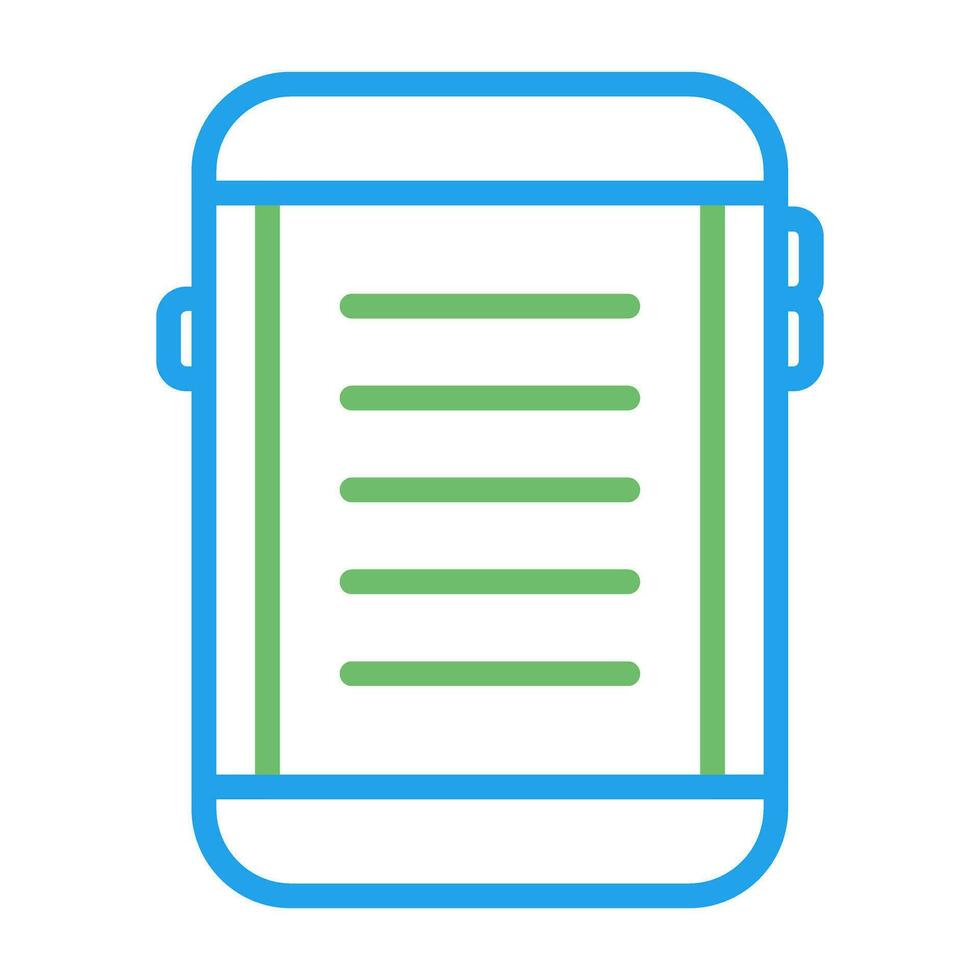 E-reader Vector Icon