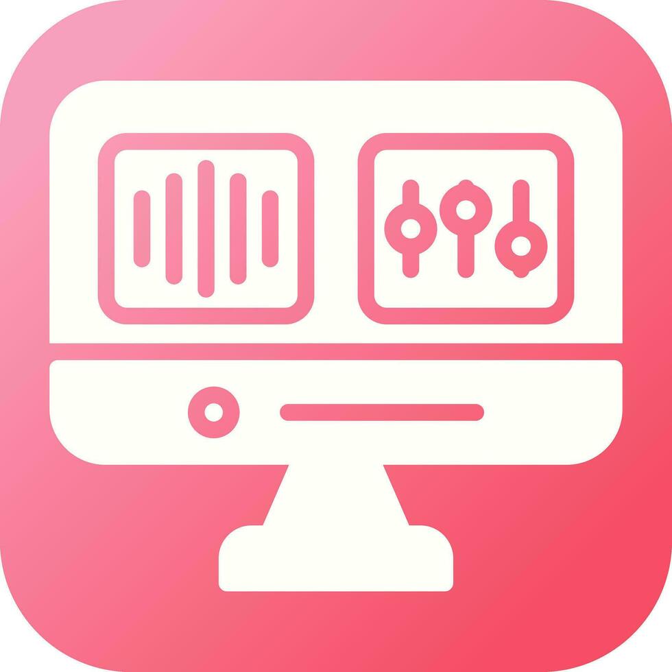 Audio Editing Vector Icon