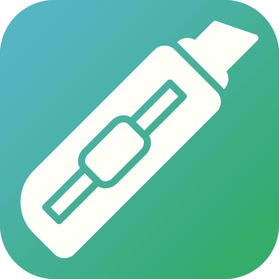 Utility knife Vector Icon